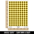 thumbnail image 2 of Southwestern Diamond Triangle Pattern 200+ Round Stickers - Yellow - Gloss Finish - 0.50" Size, 2 of 3