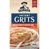 Quaker Ham and Redeye Gravy Instant Grits, 9.8 oz Box