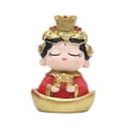 thumbnail image 2 of Figura de resina, estatua de la diosa madre Mazu, regalo, obra de arte coleccionable, adorno para Base Yuanbao, 2 of 9
