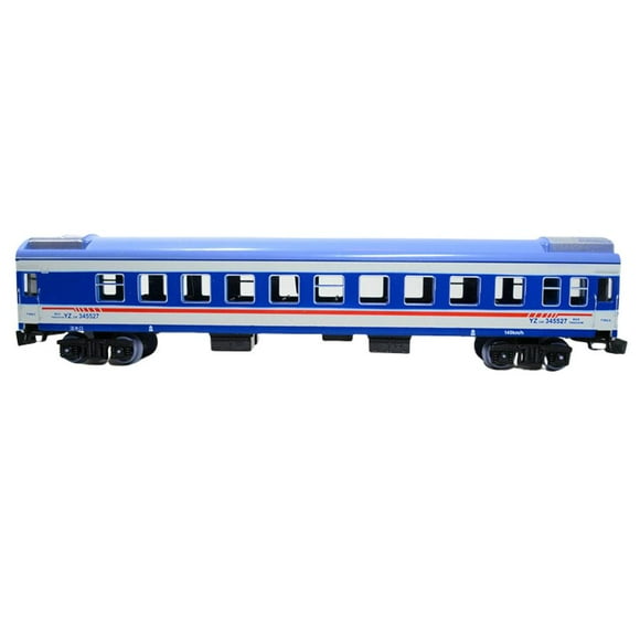 Modelo Tren de juguete coche de pasajeros locomotora diésel Zulema 1:87 HO escala Azul