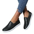 thumbnail image 2 of Vedolay Platform Casual Shoes Women Women's Loafers Soft Sole Slip On Dress Shoes for Women,Black 7, 2 of 4