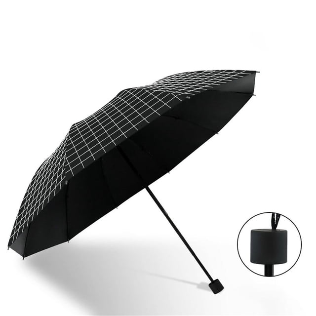 Compact Travel Umbrella Windproof Auto Open Close Folding Portable Lightweight Strong Ribs for Men Women Rain Sun Outdoor Daily Use
