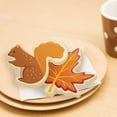 thumbnail image 6 of 8-Piece Thanksgiving Cookie Molds Set, Stainless Steel Turkey, Maple Leaf, Chestnut Shape Baking Cutter, Cookie Decorating Tools for Holiday Baking, Seasonal Dough, Fondant, Chocolate, Sandwiches, 6 of 9