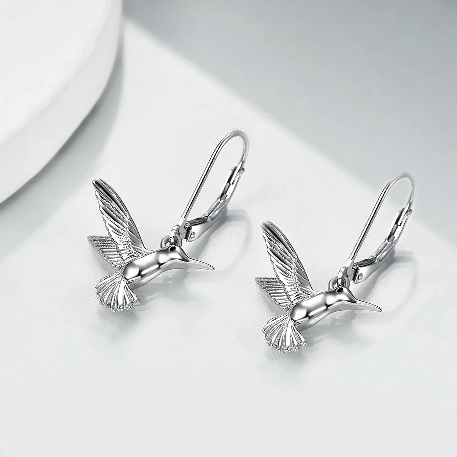 Hummingbird Earrings 925 Sterling 