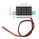 thumbnail image 3 of Pantalla voltaje 2 cables 5 V-40 V medidor LED 0 28 pulgadas () azul, 3 of 3