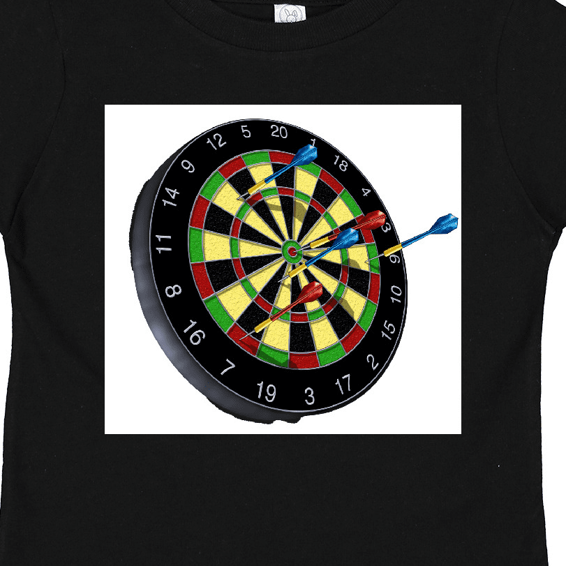 Inktastic Dart Board Boys or Girls Toddler T-Shirt
