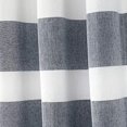 thumbnail image 2 of Lush Decor Navy Stripe Yarn-Dyed Cotton Window Curtain Set (84" x 40"), 2 of 6