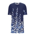 thumbnail image 6 of Tqcoqu Women's Plus Size Pajama Sets Short Sleeve Pjs 2 Piece Top and Shorts Sleepwear Comfy Soft Lounge Sets with Pockets,B-Black,Women's XL-XXXXXL, 6 of 7