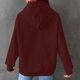 thumbnail image 4 of HongQid Womens Hoodies Casual Long Sleeve Drawstring Waffle Pullover Tops Loose Hooded Sweatshirt with Pocket, 4 of 4