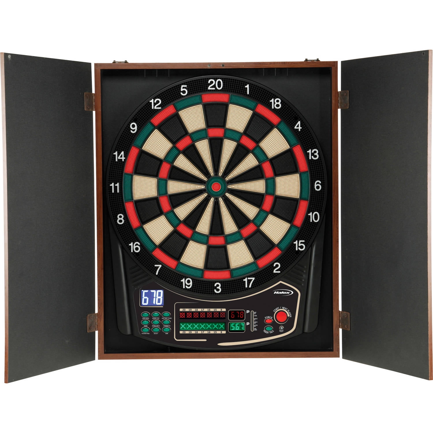 halex electronic dartboard game list