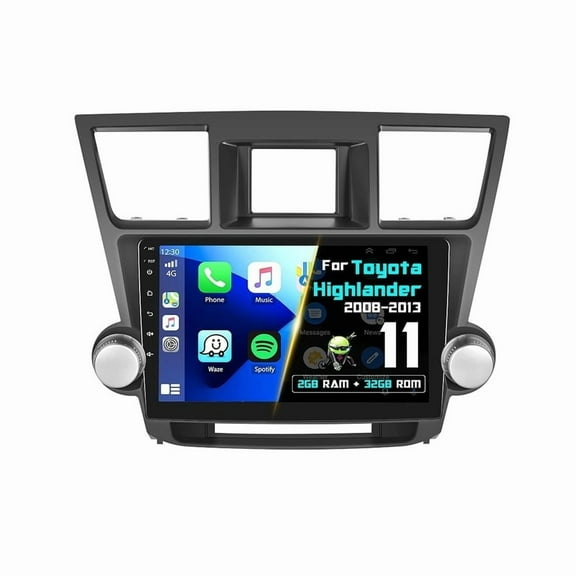 Stereo for Toyota Highlander 2008-2013 Carplay 2 32G