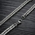thumbnail image 2 of 8MM -14MM Stainless Steel Cuban Chain Necklace For Men Jewelry Punk Male Neck Accessories, 2 of 6
