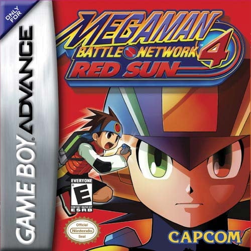 Pre-Owned Mega Man Battle Network 4: Red Sun - Nintendo Gameboy Advance GBA