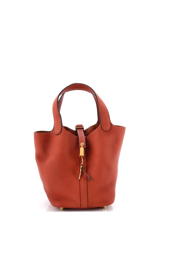 Pre-Owned Picotin Lock Bag Clemence PM By Rebag