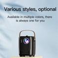 thumbnail image 4 of S10 1080P Mini Projector Bluetooth-Compatible Android Portable Projector 5G Wifi Home Theater Black EU PLUG, 4 of 5