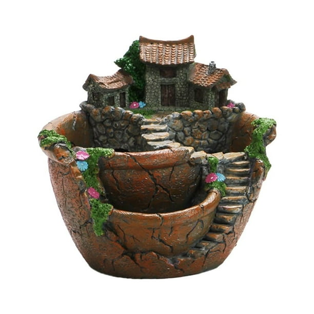 Pequeñas macetas creativas suculentas plantas en maceta diseño de jardín colgante Ofspeizc CPB-US-DYP240-2