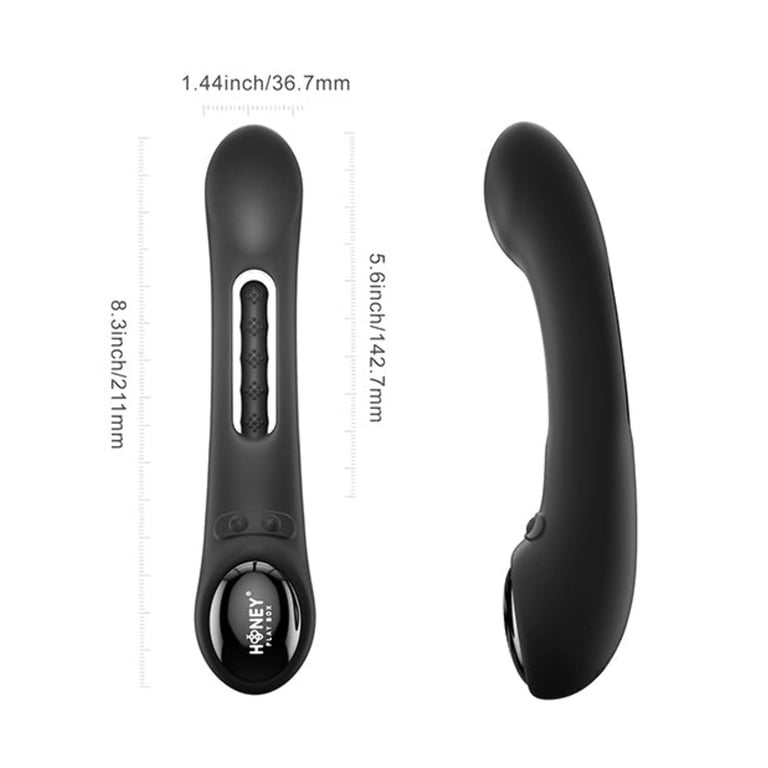 Tempo Pressure Sensing App-Controlled Flapping Vibrator - Black -  Walmart.com