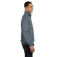 thumbnail image 4 of Jerzees 995M Adult NuBlendÂ® Quarter-Zip Cadet Collar Sweatshirt, 4 of 4