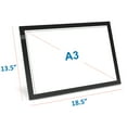 A3 Light & Thin Art Pad Tracing Board Kit for DIY Diamond Painting