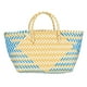thumbnail image 1 of Bolso de 1 PC bolsas de plástico con bolsas de rayas de moda Bolsa de gran capacidad, 1 of 5