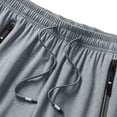 thumbnail image 5 of HBYJLZYG Men's Quick Dry Running Shorts with Zipper Pockets, Lightweight Ice Silk Athletic Shorts, Breathable Summer Gym Workout Shorts with Drawstring Waist, 5 of 9