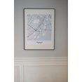 thumbnail image 1 of Carte Murale Imprimée Montréal avec Cadre, 1 of 6