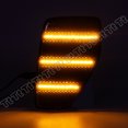 thumbnail image 2 of Suitable for 06-10 Hummer H3/09-10 H3T LED front fender side marker light smoked 2x-, 2 of 4