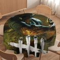 thumbnail image 4 of Dead by Daylight DBD Round Tablecloth Print Decorative Table Cover Washable Table Cloths for Dining Party Picnic 60x60in, 4 of 8