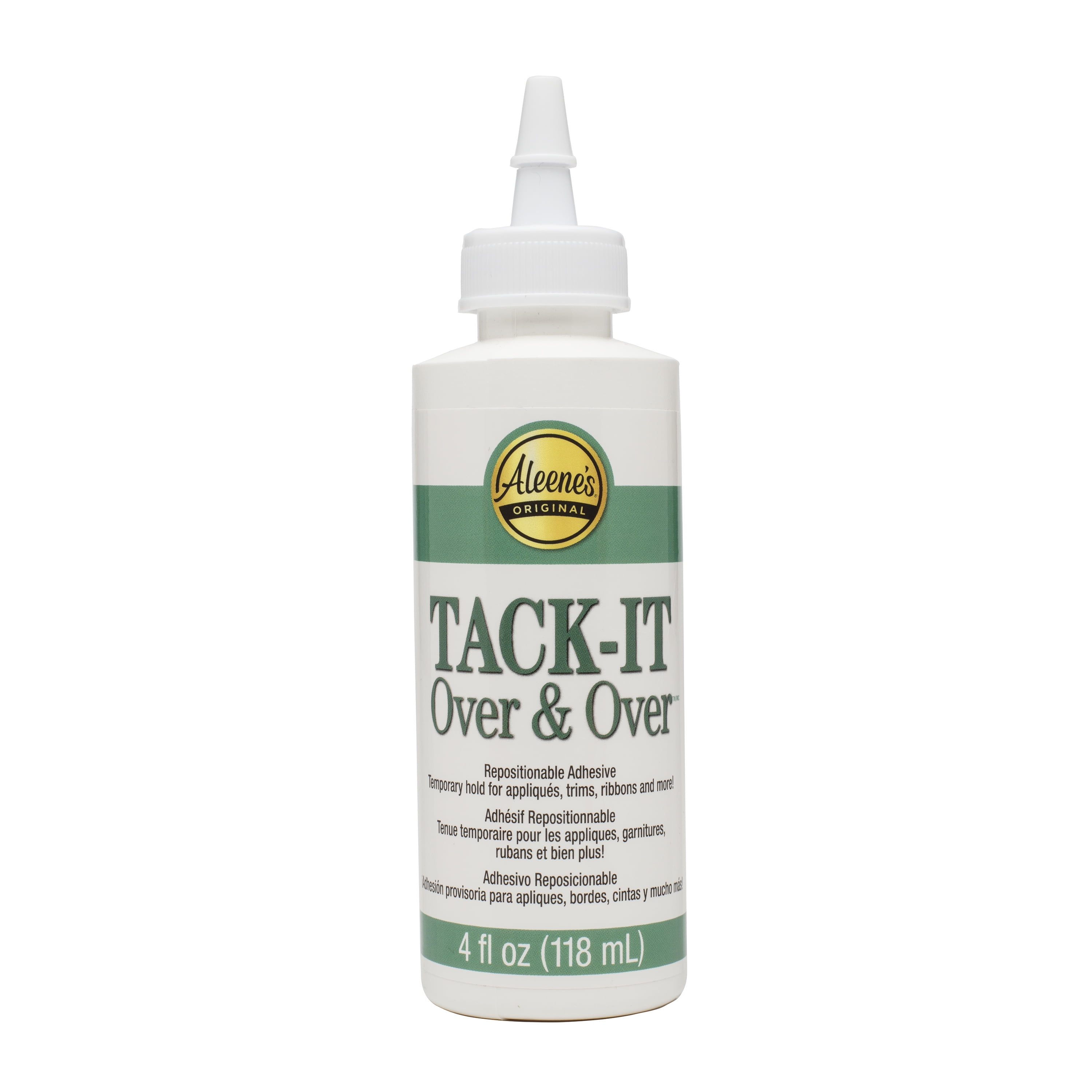 Aleene's® TackIt Over & Over Adhesive 4 fl oz, Repositionable