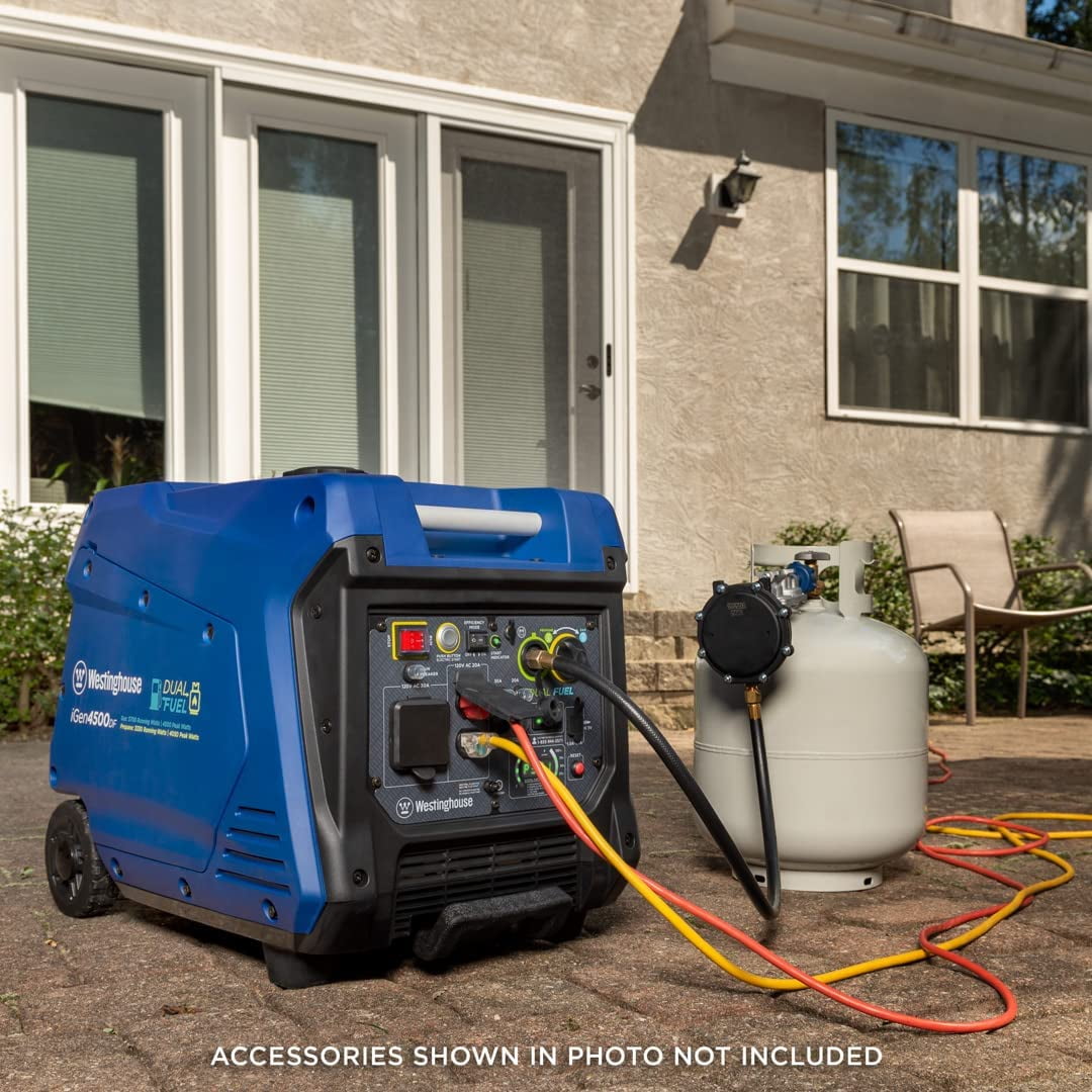 Buy Westinghouse iGen4500DF Portable Gas/Propane Dual Fuel Digital