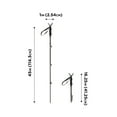 thumbnail image 3 of Allen Company Deluxe Shooting Stick, Adjusts 16.25"-45", Black, Aluminum, Model 21631A, 3 of 13