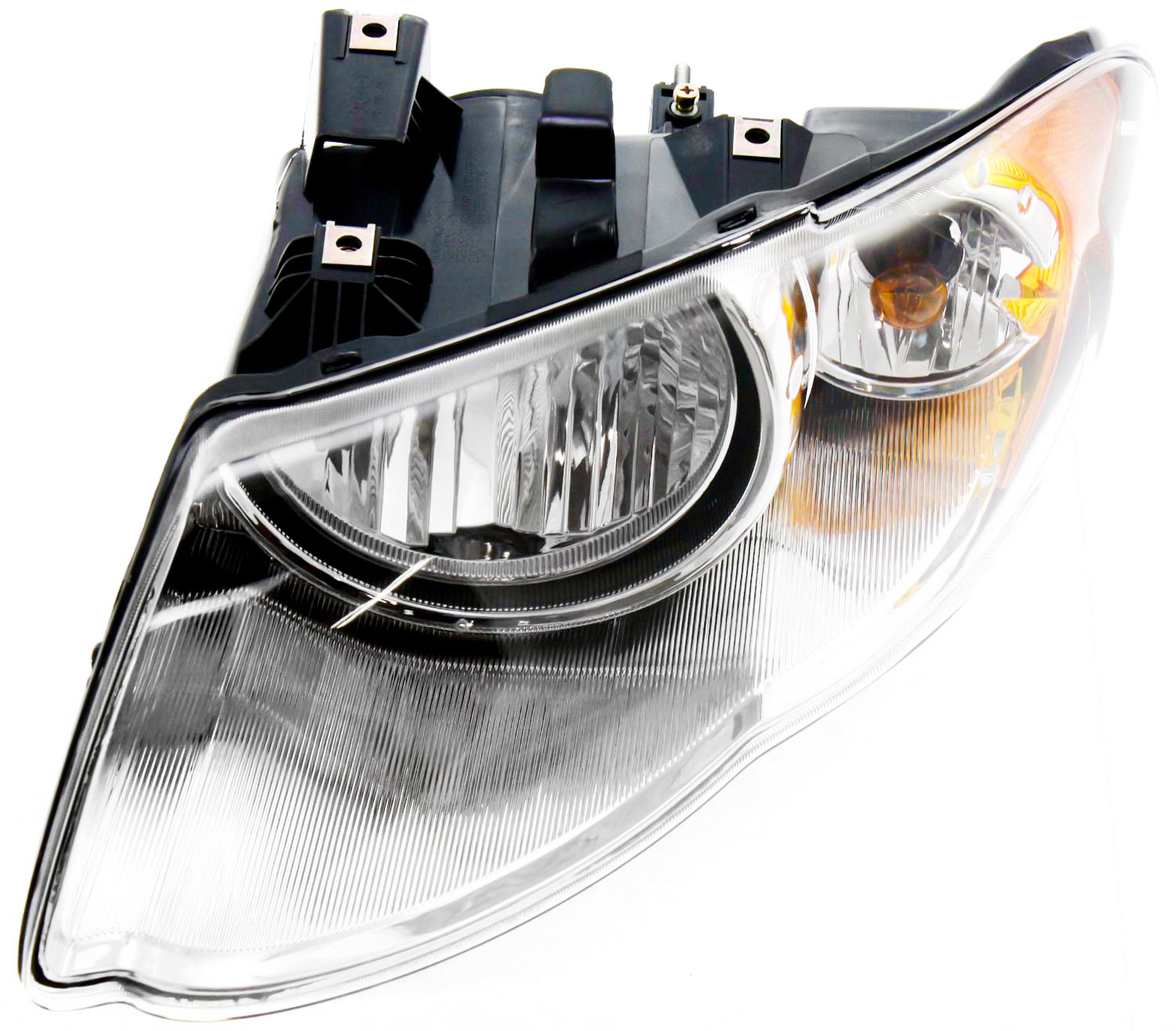 Headlight Compatible With 2005-2007 Chrysler Town and Country Left Driver Halogen With bulb(s)