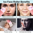 thumbnail image 5 of Ice Roller for Face and Eye, Silicone Ice Mold for Face,Facial Ice Roller Skin Care Tool for Eye Puffiness Relief & Remove Fine Lines & Reduce Acne Beauty Gift for Women, 5 of 6