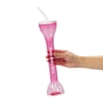 thumbnail image 2 of Bridal Party Plastic Yard Glasses - 6 count, 2 of 2