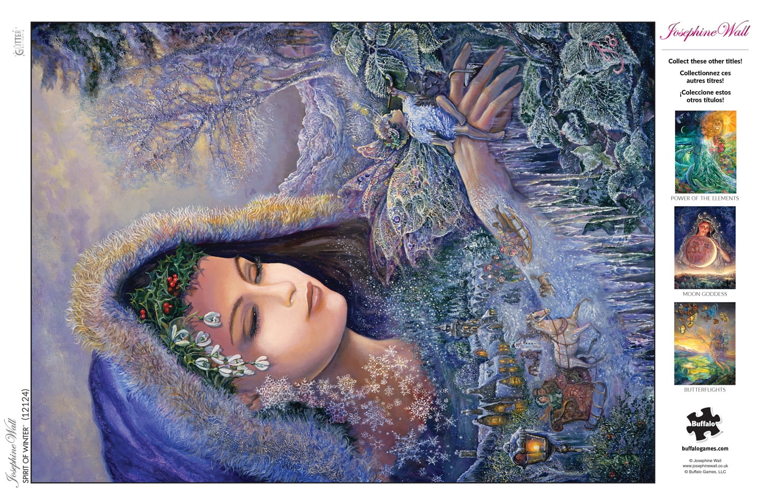 Buffalo Games 1000-Piece Josephine Wall Spirit of Winter Jigsaw Puzzle