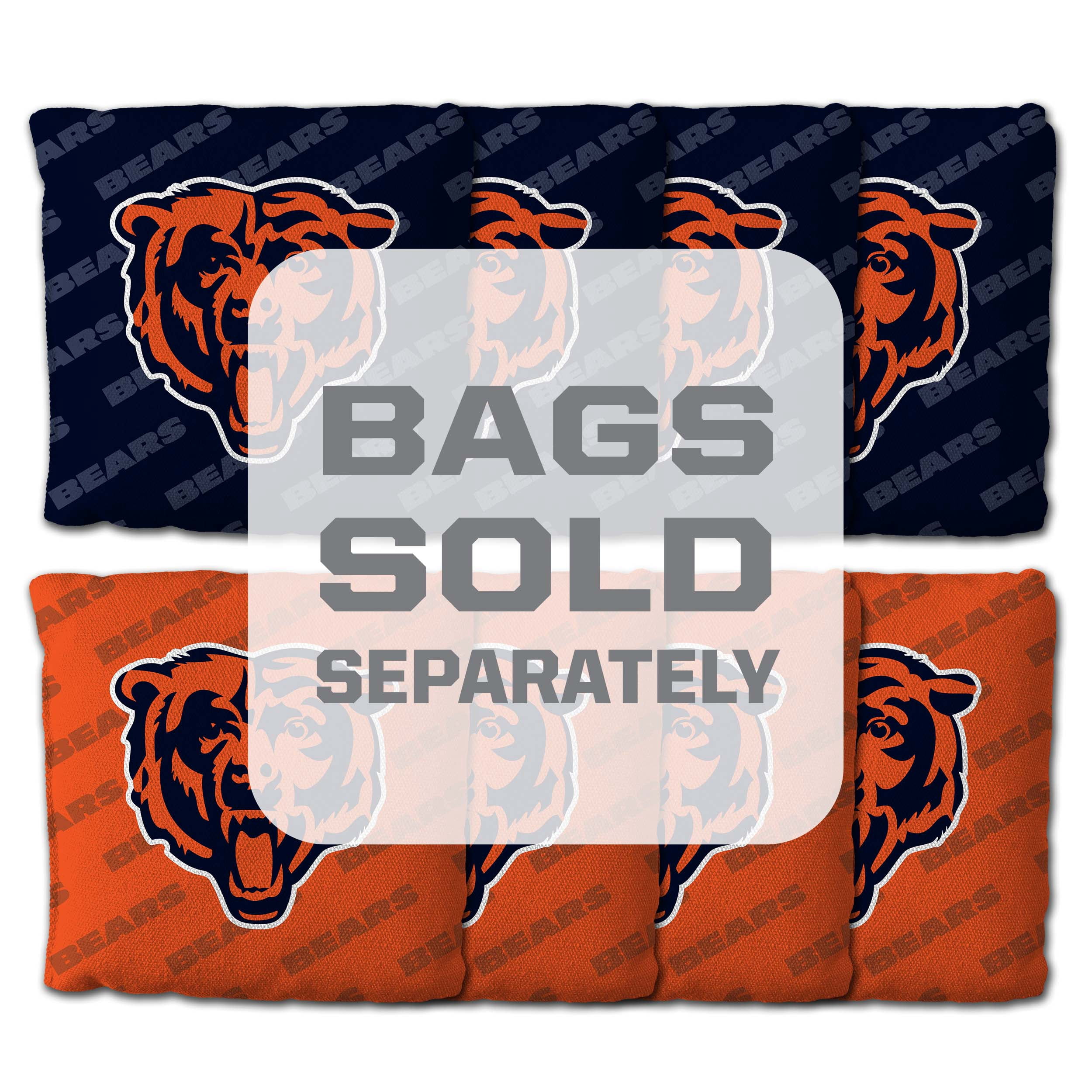 YouTheFan NFL Chicago Bears 2' x 4' Cornhole Game No Bags