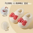 thumbnail image 4 of Drecage Kids Waterproof Slippers Toddler Cartoon Warm Soft Non-Slip Bedroom House Shoes, 4 of 6