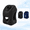 Black, variant on ShundaCat Inflatable Face-Down Travel Pillow with Arm Slots, Navy Blue