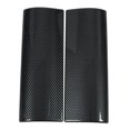 thumbnail image 3 of 2 uds estilo de fibra de carbono Interior del coche apoyabrazos central cubierta de la caja embellecedor de repuesto para Mercedes Benz Clase C 2022, 3 of 8