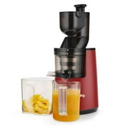 ZOKOP Electric Slow Juicer, Two-speed Mechanical Vertical Juicer Machines with 1000ml Juice Cup and 1500ml Pomace Cup, 150W