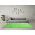 thumbnail image 3 of Ahgly Company Indoor Rectangle Solid Green Modern Area Rugs, 4' x 6', 3 of 4