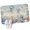 Blue, variant on Front Door Mat 15.7"x23.6", Jellyfish Coastal Non Slip Backing & Low Profile Doormats, Absorbent Muddy Dirt Trapper Door Mats for Front Back Door All-Weather Summer Beach Coral Starfish Blue Grey