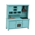 thumbnail image 3 of 1:12 Miniature Display Cabinet Realistic Wood for Furnishings Gift Role Play, 3 of 8