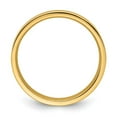 thumbnail image 2 of Finest Gold FLC040-8.5 14K 4 mm Yellow Gold Standard Flat Comfort Fit Band - Size 8.5, 2 of 5