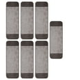 thumbnail image 6 of Ottomanson Softy Washable Non-Slip Rubberback Bordered 9" x 26" Indoor Stair Treads, 7 Pack, Beige, 6 of 9