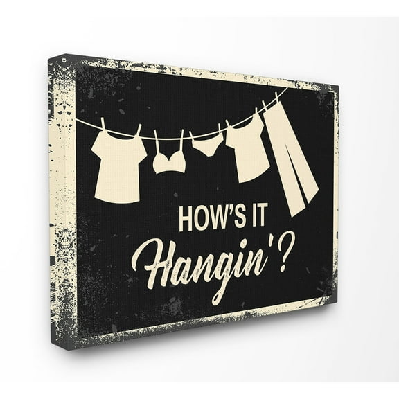Stupell How's It Hanging Industrial Stretched Canvas Wall Art 30 x 40