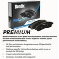 thumbnail image 3 of Pastillas de freno Bendix Premium SBC1363 Ceramic Front Cadillac, 3 of 5