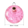 thumbnail image 2 of Uxcell Arcade Ball Top Round Joystick Ball Top Handle Rocker M6 Thread 1.5 inch Dia 5Pcs, 2 of 3