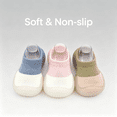 thumbnail image 6 of TELOLY 2026 New 3Pairs Sock Shoes Toddler,13.5Cm Sock Shoes for Baby Boy,Unisex Design Sock Shoes for Baby Girl,Combination1, 6 of 7
