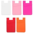 thumbnail image 1 of HLONK 5pcs Phone Wallet Phone Wallet Holder Card Case Phone Back Pocket Card Purse Bag, 1 of 6